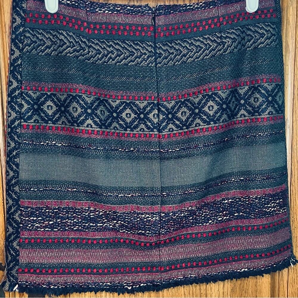 MKT Studio Multi Color, Multi Texture, Multi Pattern Mini Skirt EU  38-US 4-6 - Picture 3 of 8